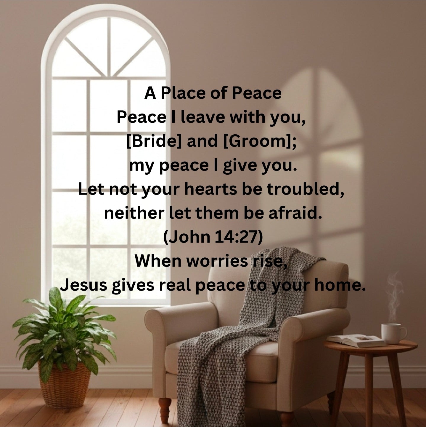 Personalized A Love Anchored in Faith: Bible Promises for Your Marriage