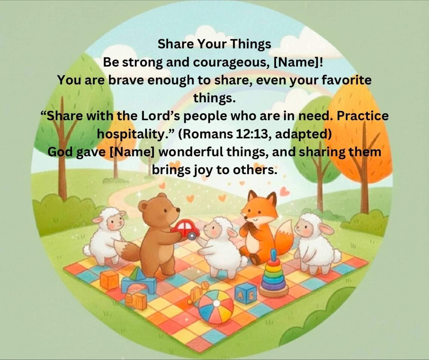 Personalized Sharing Is Loving