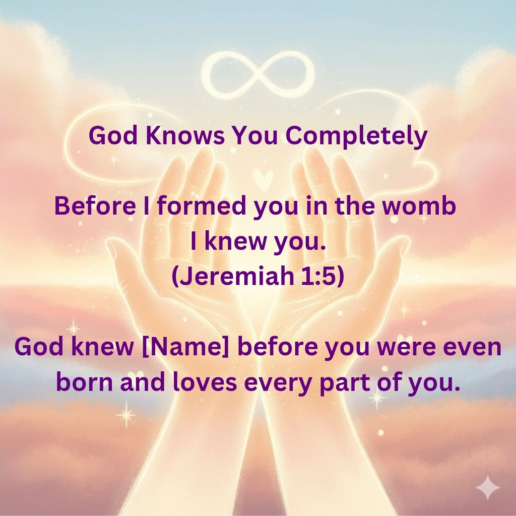 Personalized You Are Loved Bible Blessings