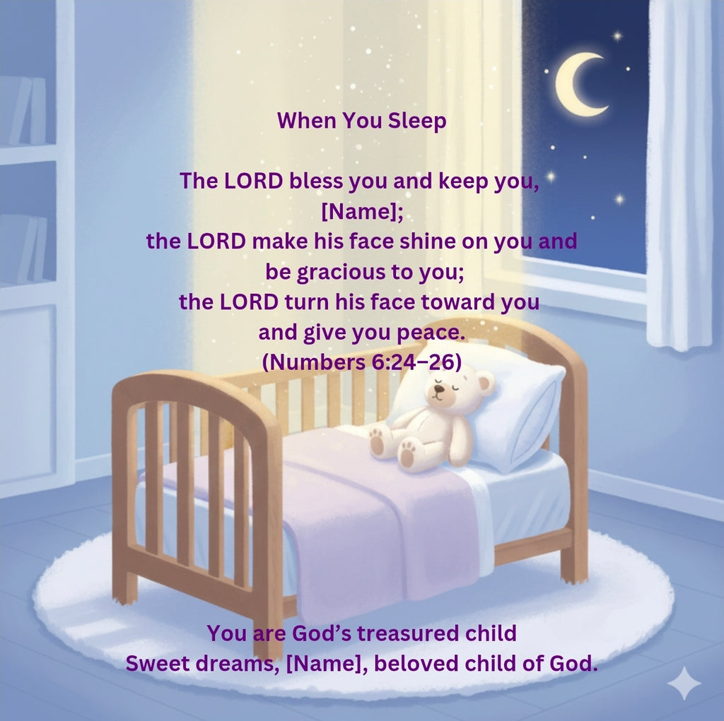 Personalized You Are Loved Bible Blessings