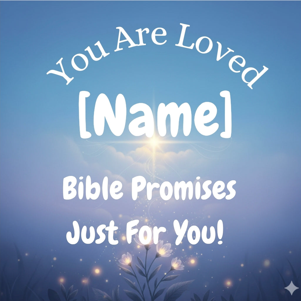 Personalized You Are Loved Bible Blessings